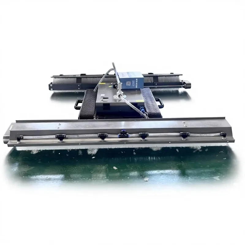 Top Rated Waterless Dry cleaning Solar panel cleaning robot Photovoltaic cleaning machine for Dusty area