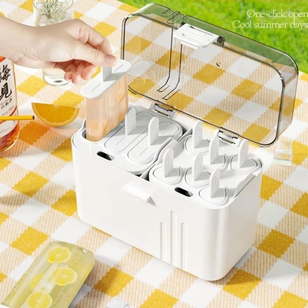 9in1 Ice Cream Molds Food-Grade Nine Branches Homemade Ice Lolly Trays Easy Release Household Artifact Freezing Ice Blocks Molds