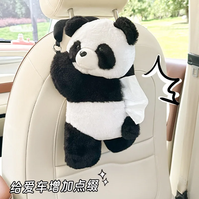 

Car Tissue Holder Box Cover Backseat Holder for 120 Standard Kleenex Tissues Box for Car Organization Accessories Black