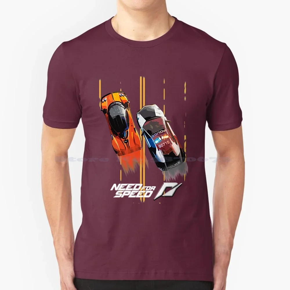 Need For Speed T Shirt 100% Cotton Tee Cars Nfs Hot Pursuit Need For Speed Most Wanted Need For Speed Prostreet Nfsmw Nfs Heat