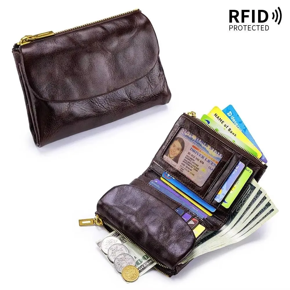 woman-purse-genuine-leather-women's-wallet-rfid-card-holder-for-lady-coin-purse-new-product-large-capacity-wallelady-short-purse