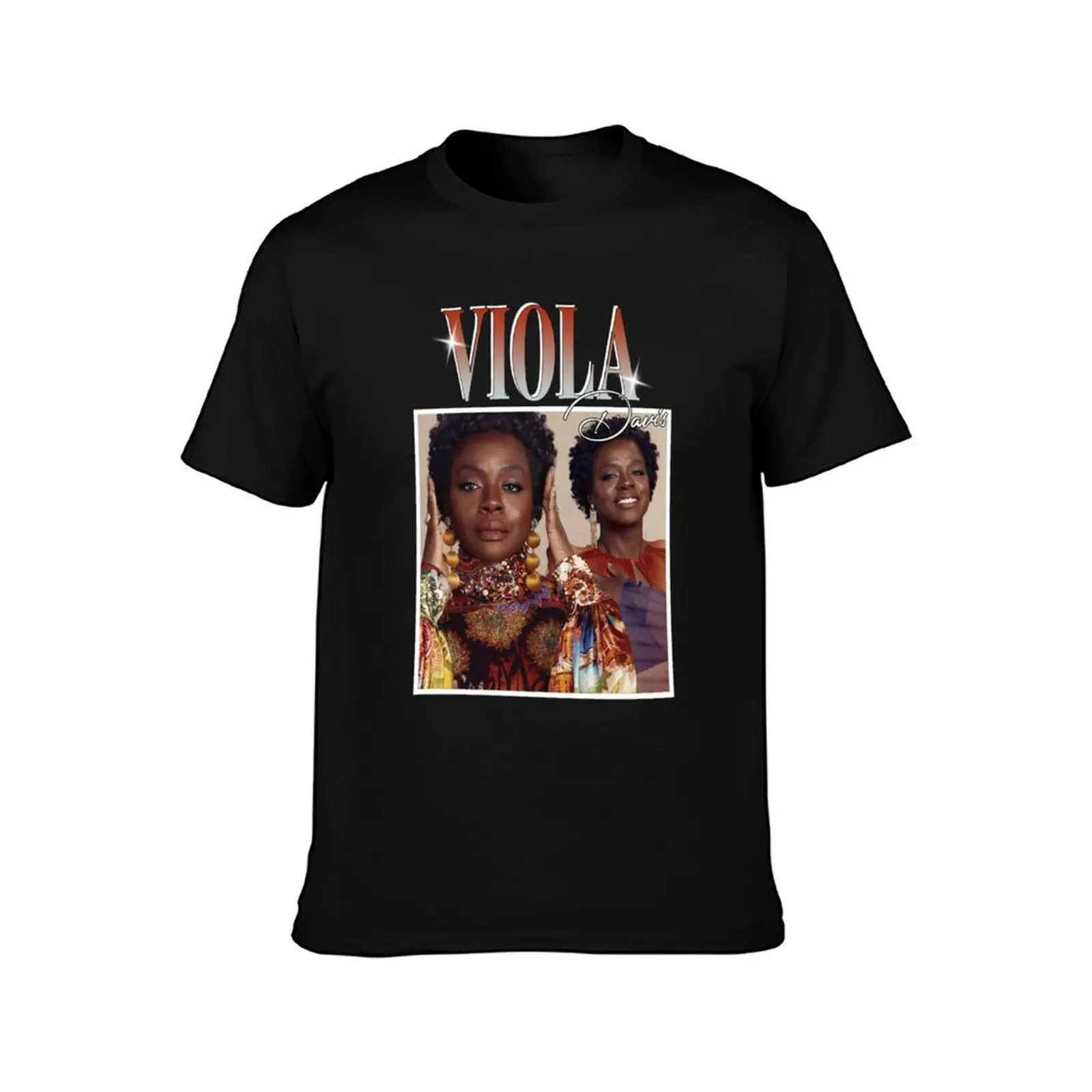 Viola Davis T-Shirt Regular Fit Plain Tee Shirt T-Shirt