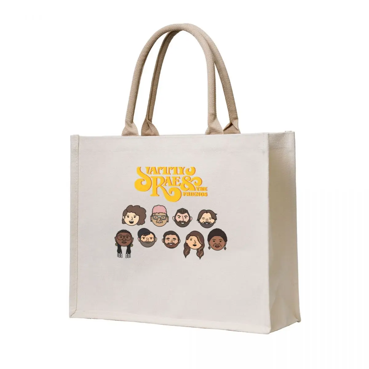 

Sammy Rae & the Friends original lineup orb doodle Tote Bag Canvas stote bag Canvas handbag