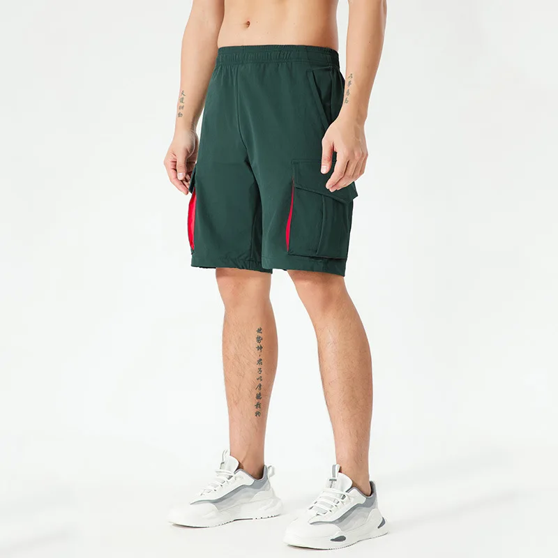 Pantalones Cargo para hombre, Shorts deportivos de secado rápido, holgados, informales, transpirables, para exteriores, verano, europeos y americanos