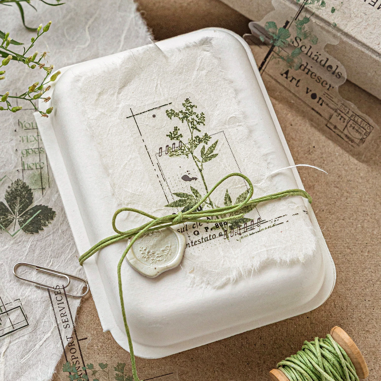 12 حزمة/وحدة سلسلة نقوش الوقت ملصق PET مزخرف لطيف وجميل #3