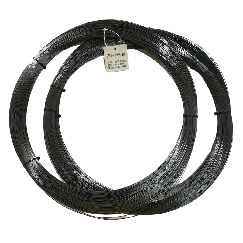 Nitinol Wire Super Flexible Nickel Titanium Shape Memory Alloys Elastic Good Heat and High Strength NiTi Smart Materials Black