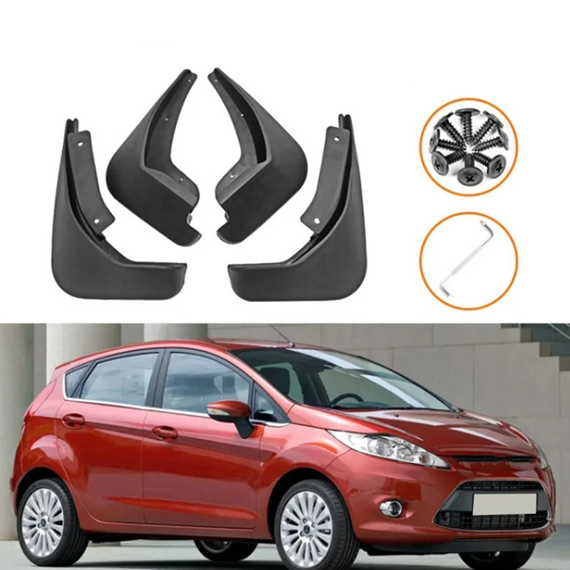 

Автомобильные Брызговики для Ford Fiesta 2009-2012, брызговики от грязи, сменные брызговики