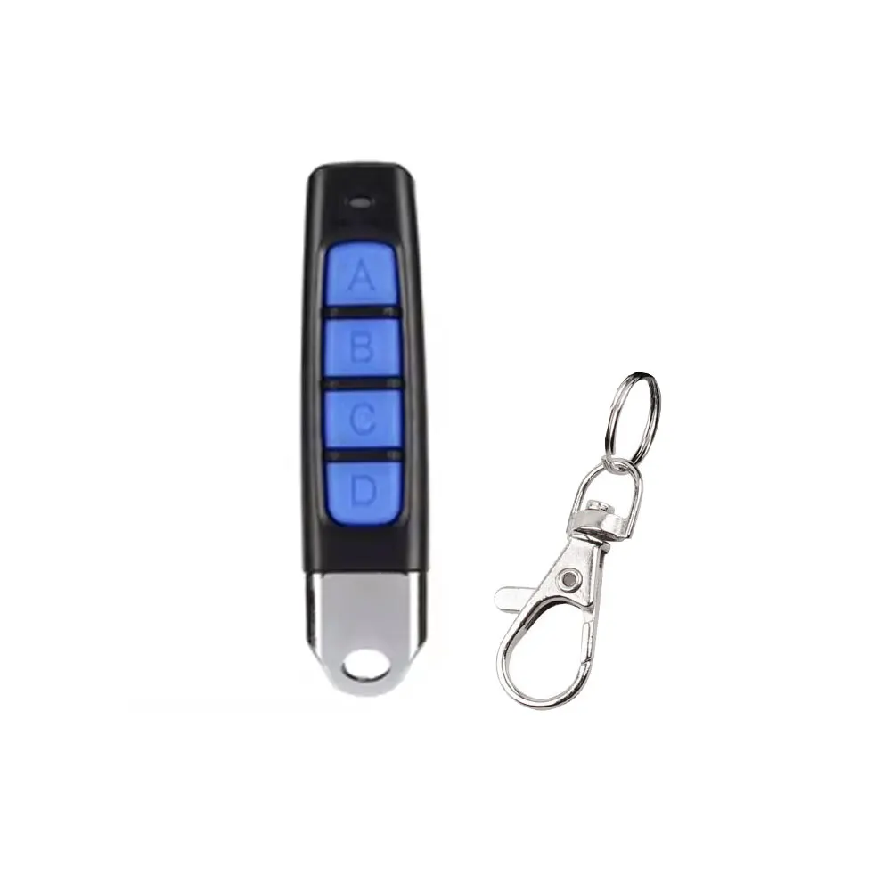 

Universal ABS Wireless 433 MHz Remote Control Duplicator 4 Buttons Replicate Copy Code Electric Gate Garage Door Opener