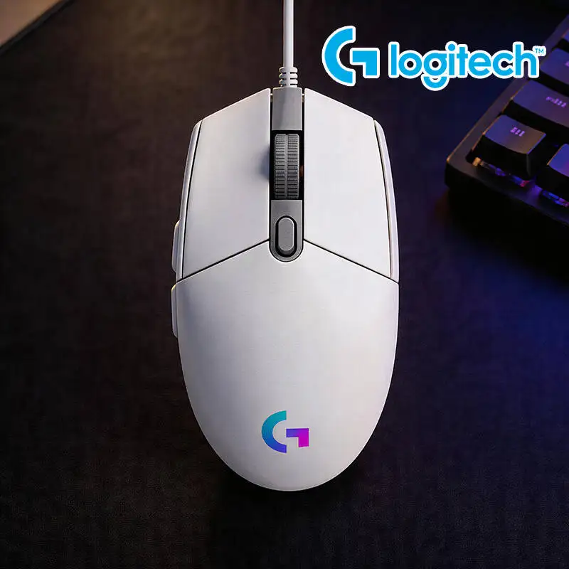 

Игровая мышь Logitech G203 Prodigy RGB, проводная, 8000 DPI, 6 кнопок, встроенная память, частота опроса 1000 Гц, для Windows и Mac, стабильная работа