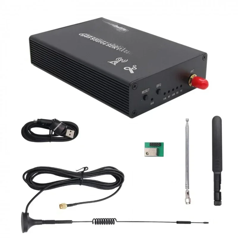 V1.8.x R9 New Original 1MHz-6GHz  One R9 Software Defined Radio SDR V1.8.x with Aluminum Alloy Housing & Antennas