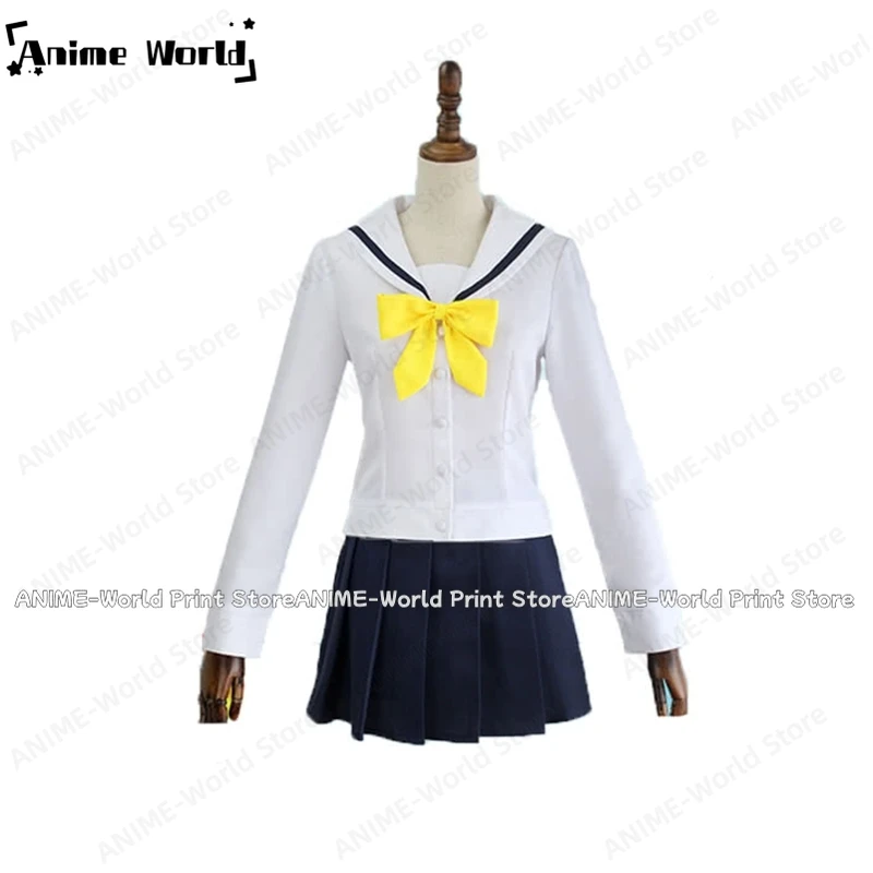 《Custom Size》Anime Eromanga Sensei Megumi Jinno Cute Uniform Cosplay Costume Christmas Party Halloween Uniform