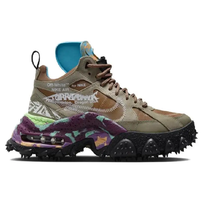 Nike Off-White X Air Terra Forma 'Archaeo Brown' Sneakers shoes DQ1615-200 With Original Box