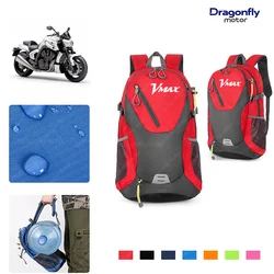 Mochila impermeable de gran capacidad para hombre y mujer, para Yamaha VMAX V-MAX V MAX 1200, 1985-2008, 40L, Ideal para senderismo, ciclismo, portátil de viaje