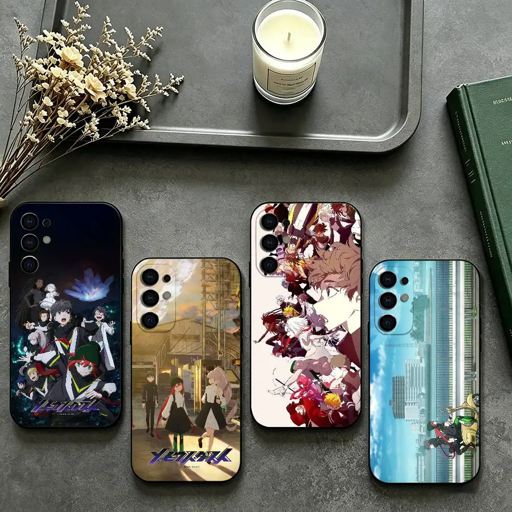 Anime M-mebius dD-ust phone Case For Samsung S26,25,24,21,22,23,30,20,Ultra,Plus,Fe,Lite Black Soft Cover
