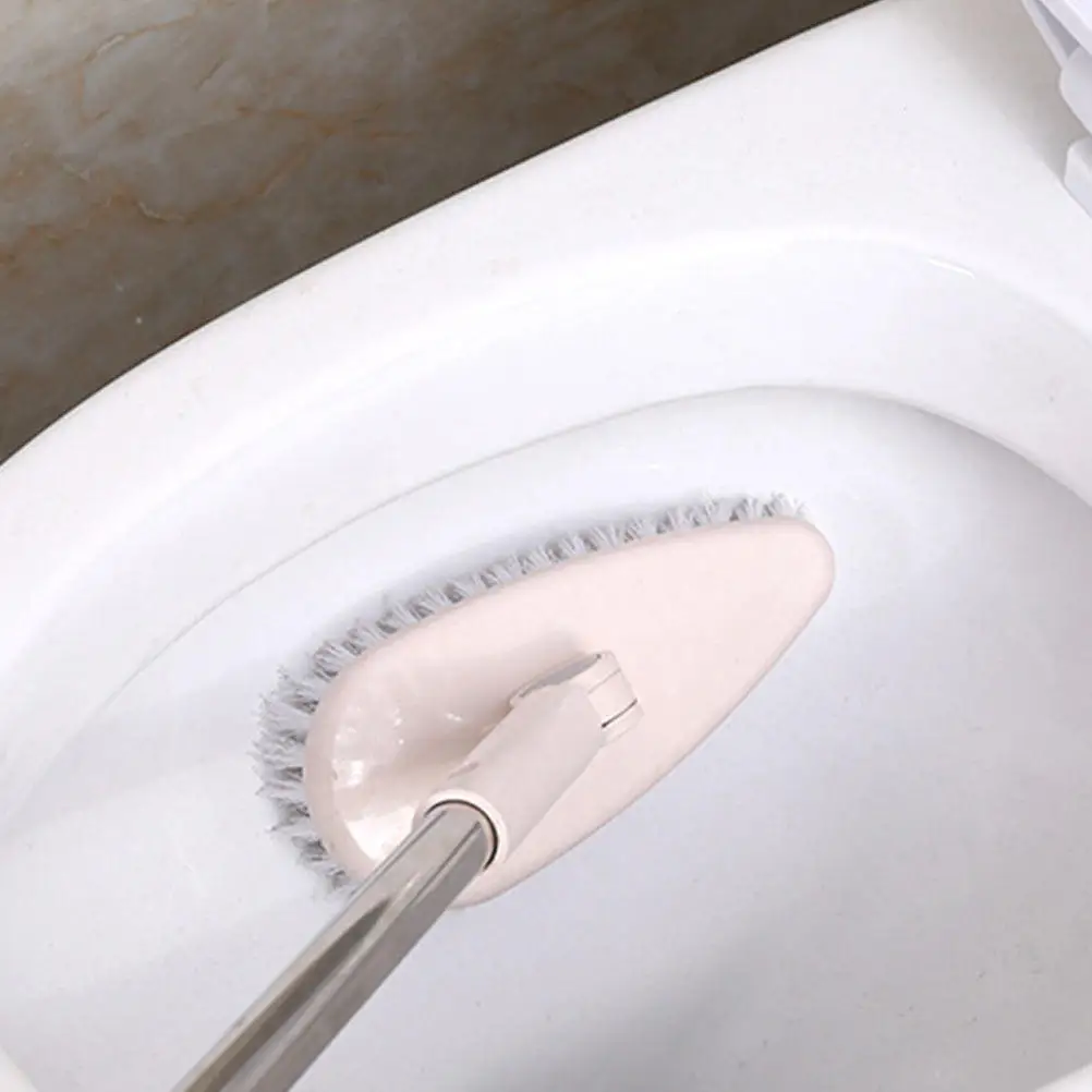 

Bathroom Cleaning Brush Long Handle Floor Brush Toilet Tile Cleaning Rotatable Household Accessory Bathroom Supply