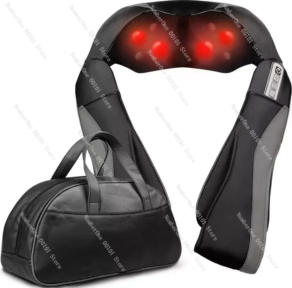 

Neck shoulder massage machine device wireless shiatsu back and neck massager