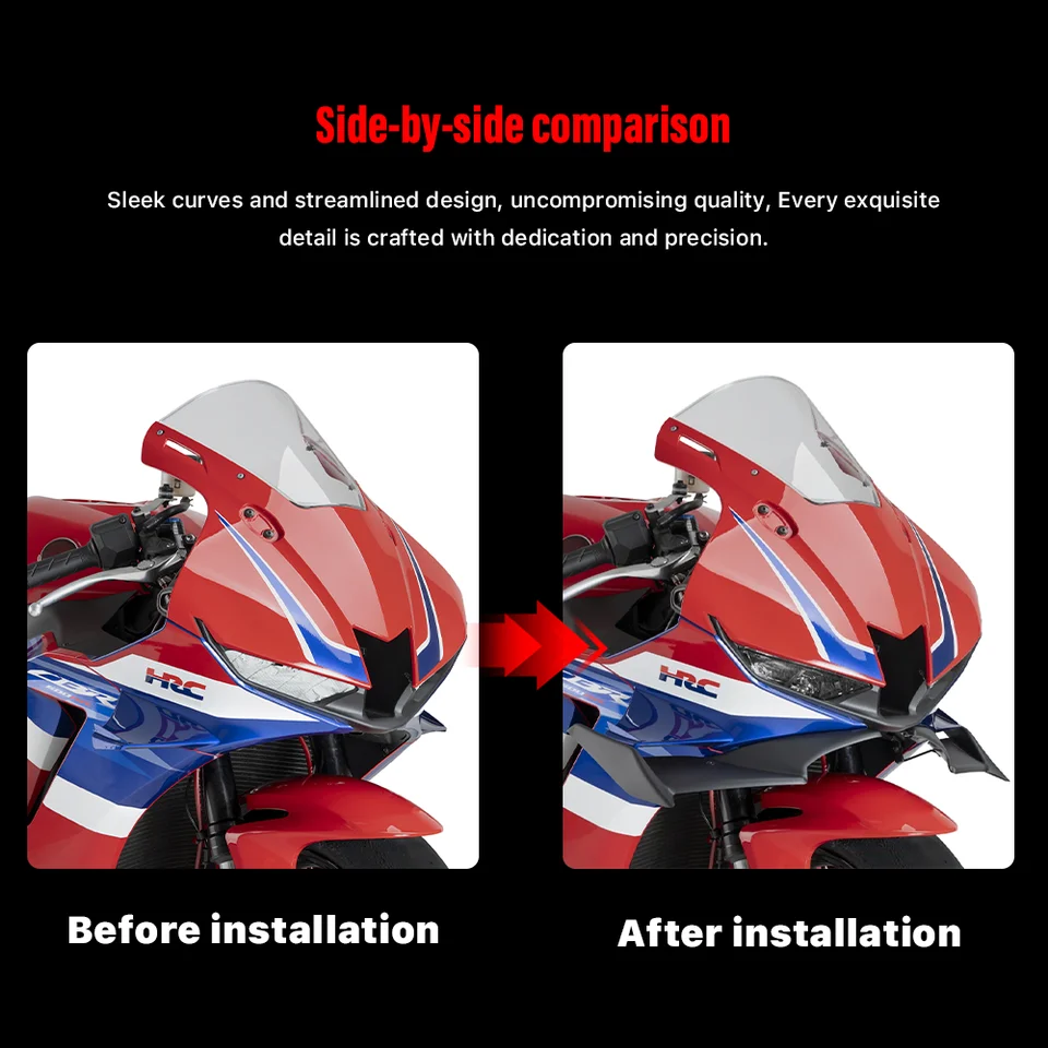 ホンダCBR600RR2025年左側ウイングレット S7e06590614674f68bb68912dec0cb