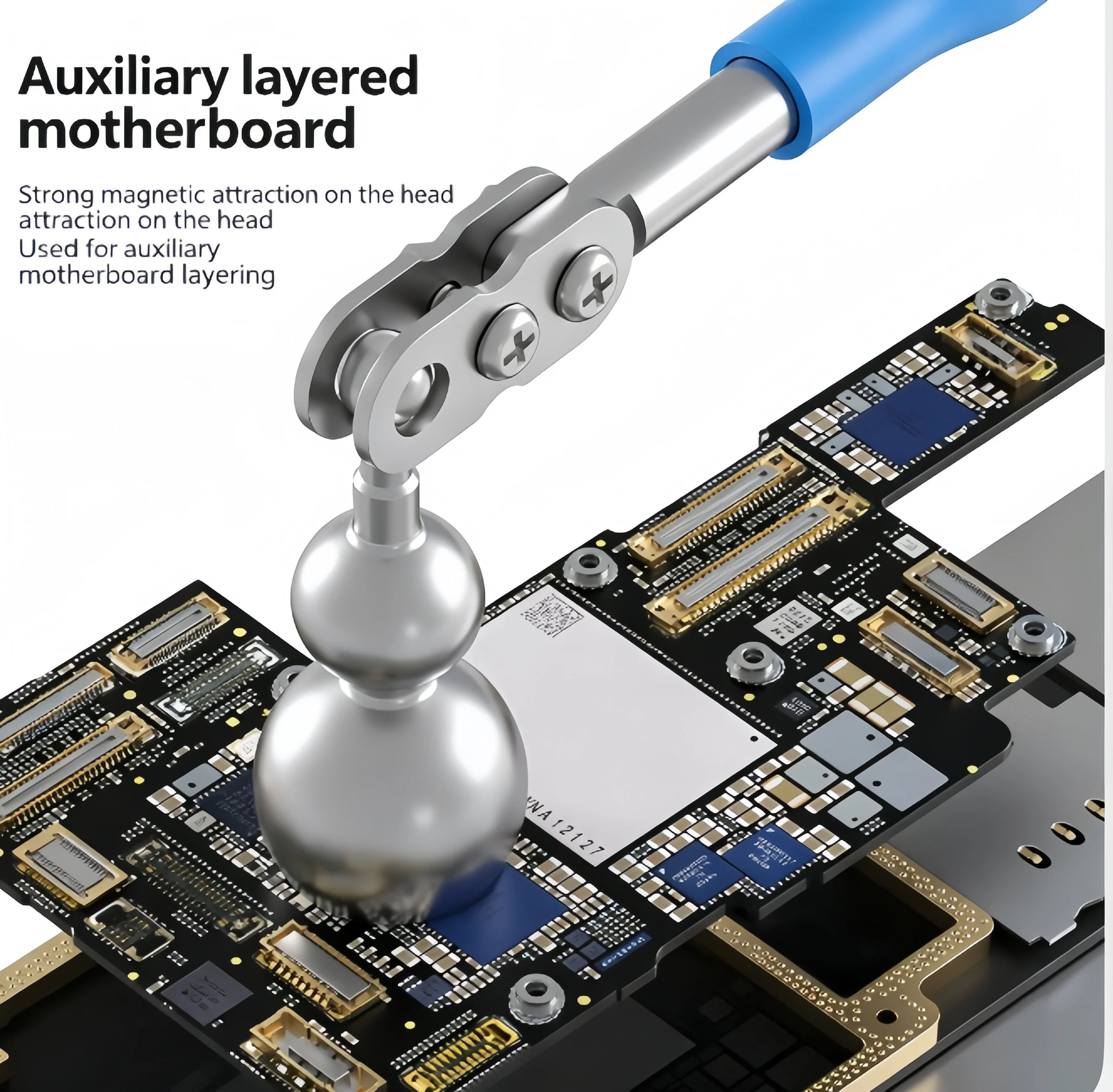 MaAnt M099 340° Rotatable Explosion-Proof Stratifier with Strong Magnetic  Head for Motherboard Layering Repair Anti-Slip Handle