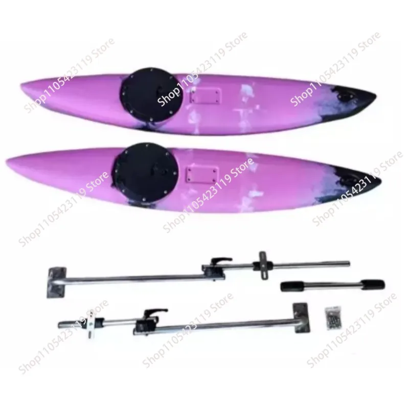 1PC Foldable Kayak Canoe Fishing Boat Lightweight Portable for Single Person