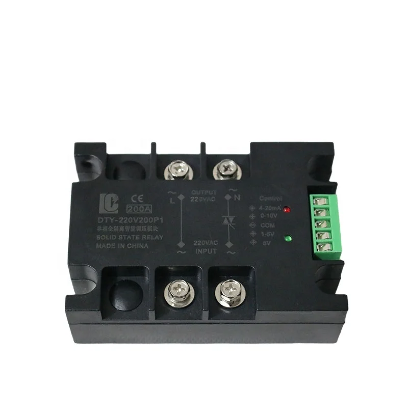 

220V 10A 25A 40A 60A 80A 90A 100A 120A 200A Enhanced single phase AC power voltage regulator module