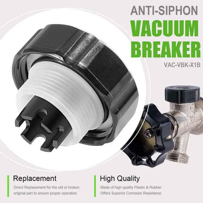 

VACVBKX1B Vacuum Breaker Replacement Kit for Traditional Anti-Siphon Frost-Free Sillcock Valves