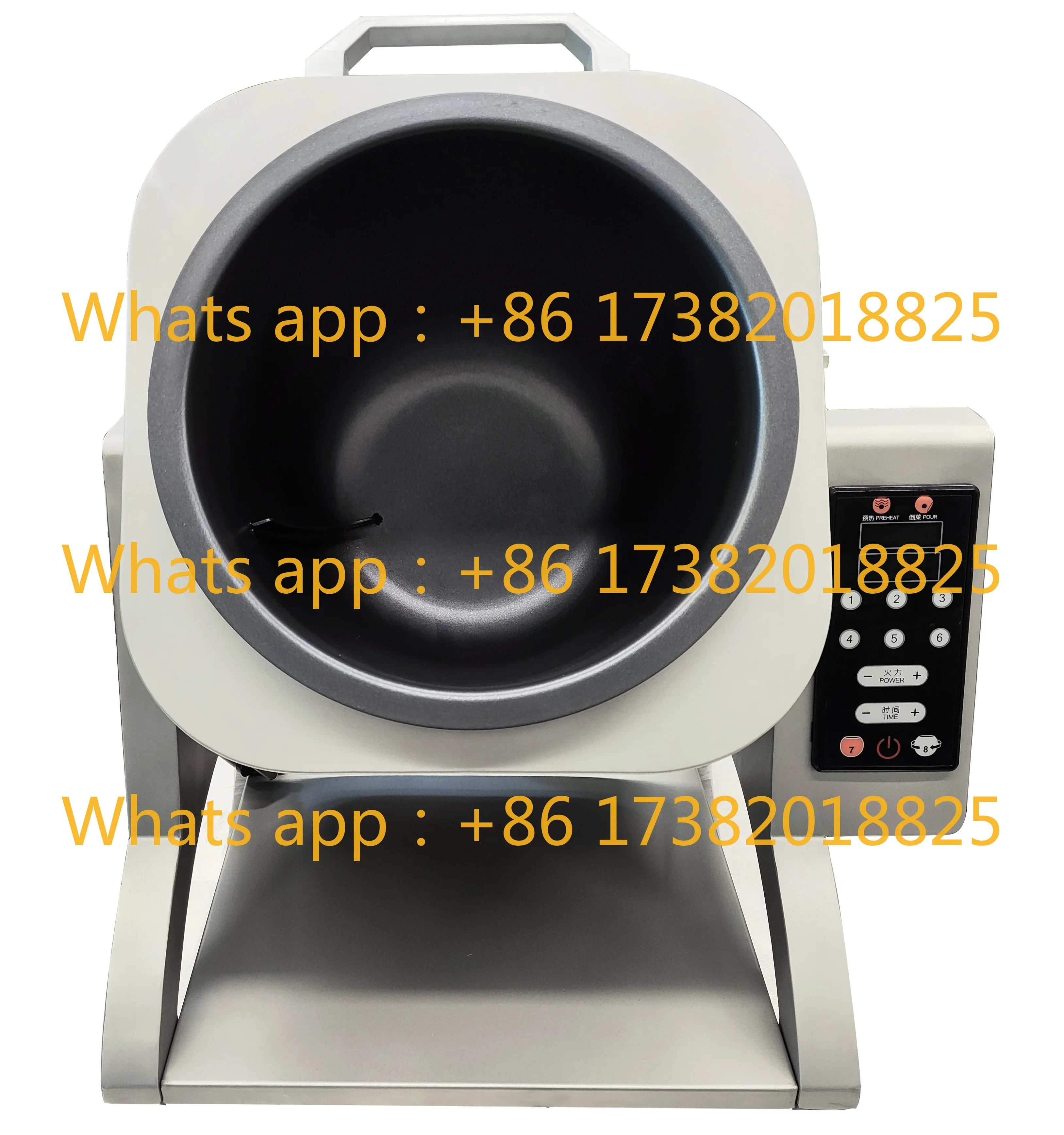 Automatic Cooking Machine Multi-function Stir-fry Machine with Non-stick Pot   Home Self-automatic Wok Machine Unit Factory 9L