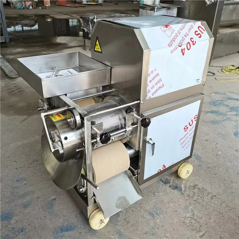 Electric Small Fish Deboning & Cutting Machine High Capacity Fish Bone Separator for Tuna Mackerel 220V 2200W