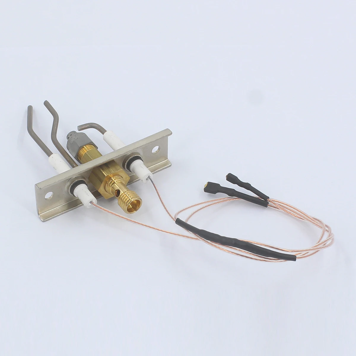 Conjunto de quemador piloto para caldera  gas con electrodo  encendido, sensor  llama y termopar para Bosch Junkers Supral