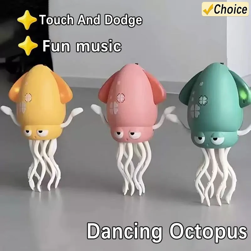 Polvo bailando mágico, pulpo bailando, broma eléctrica, regalos divertidos para fiestas, adornos de decoración del hogar, artículos populares