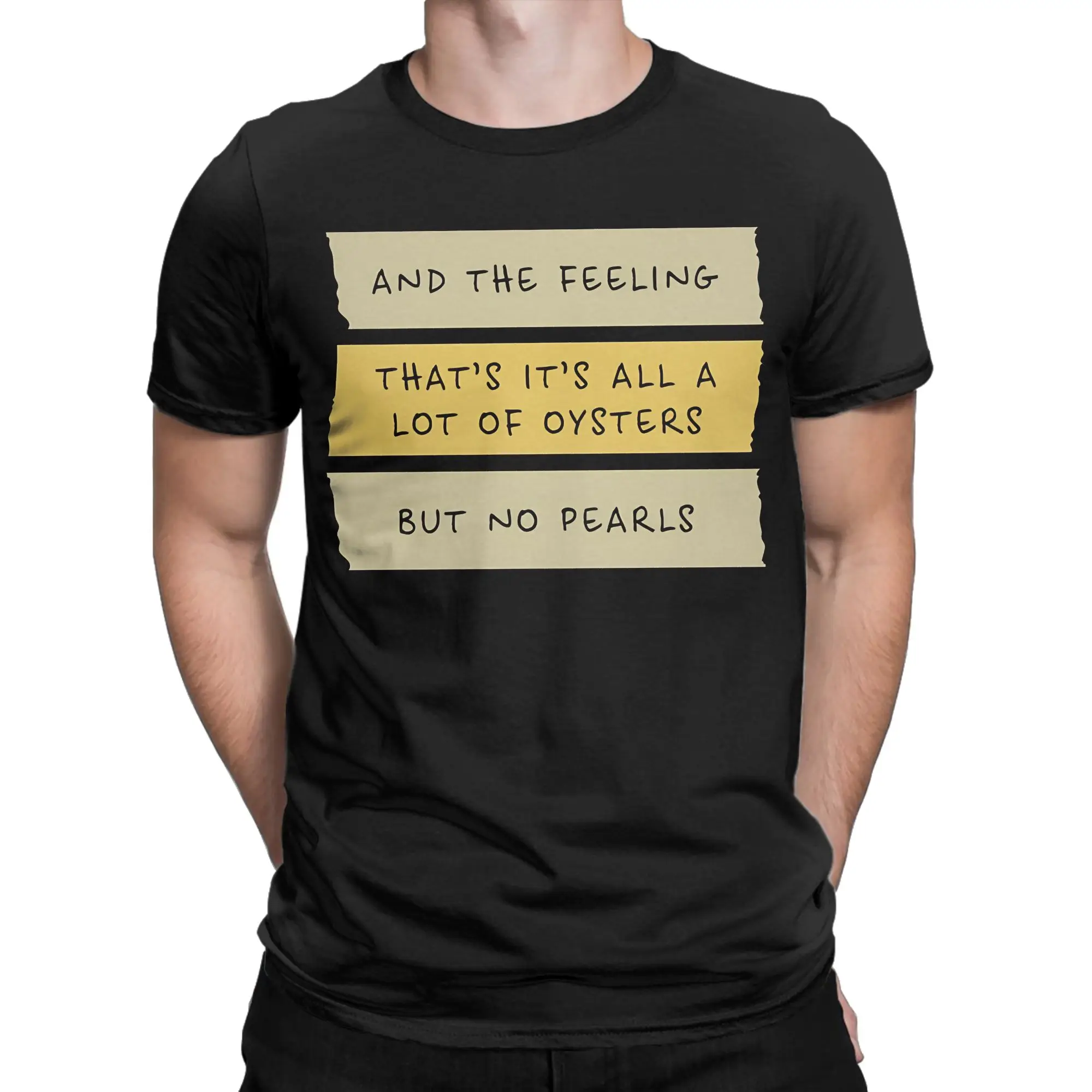 Quote Novelty 100% Cotton T-Shirt C-Counting Crows Tops Tees For Men