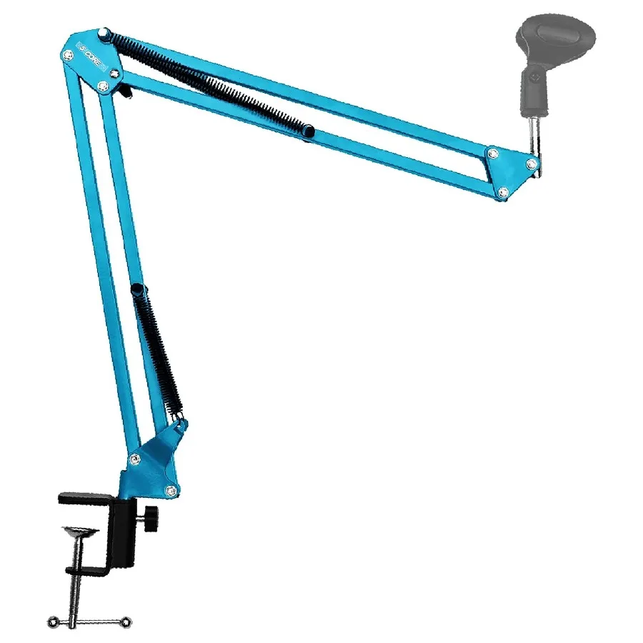 

5 Core Mic Arm Adjustable Boom Microphone Stand Desk Mount Heavy Duty Brazo Para Microfono for Condenser Dynamic Mics MS ARM BL