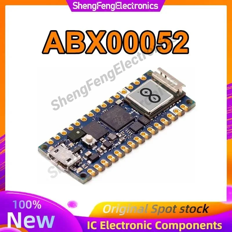 

Arduino Nano RP2040 Connect ABX00052 133 МГц двухъядерная плата разработки, новый оригинальный на складе