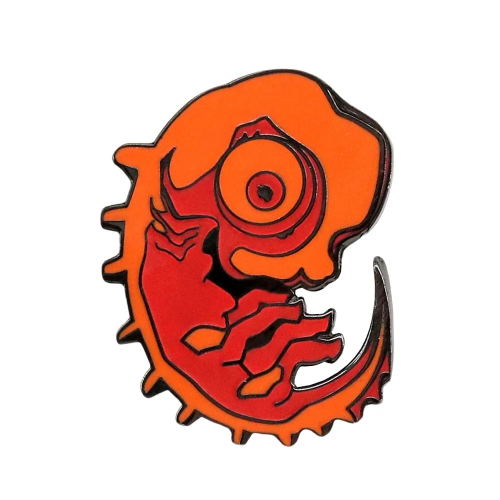 

Embryo Enamel Pin cartoon meta Brooch Horror Anime Merchandise Fan Gifts