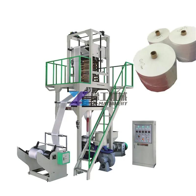 Hot Sale PA Blown Film Making Machine Low Pressure Plastic Pe Nylon Blowing Shrink Film Extruder Machines