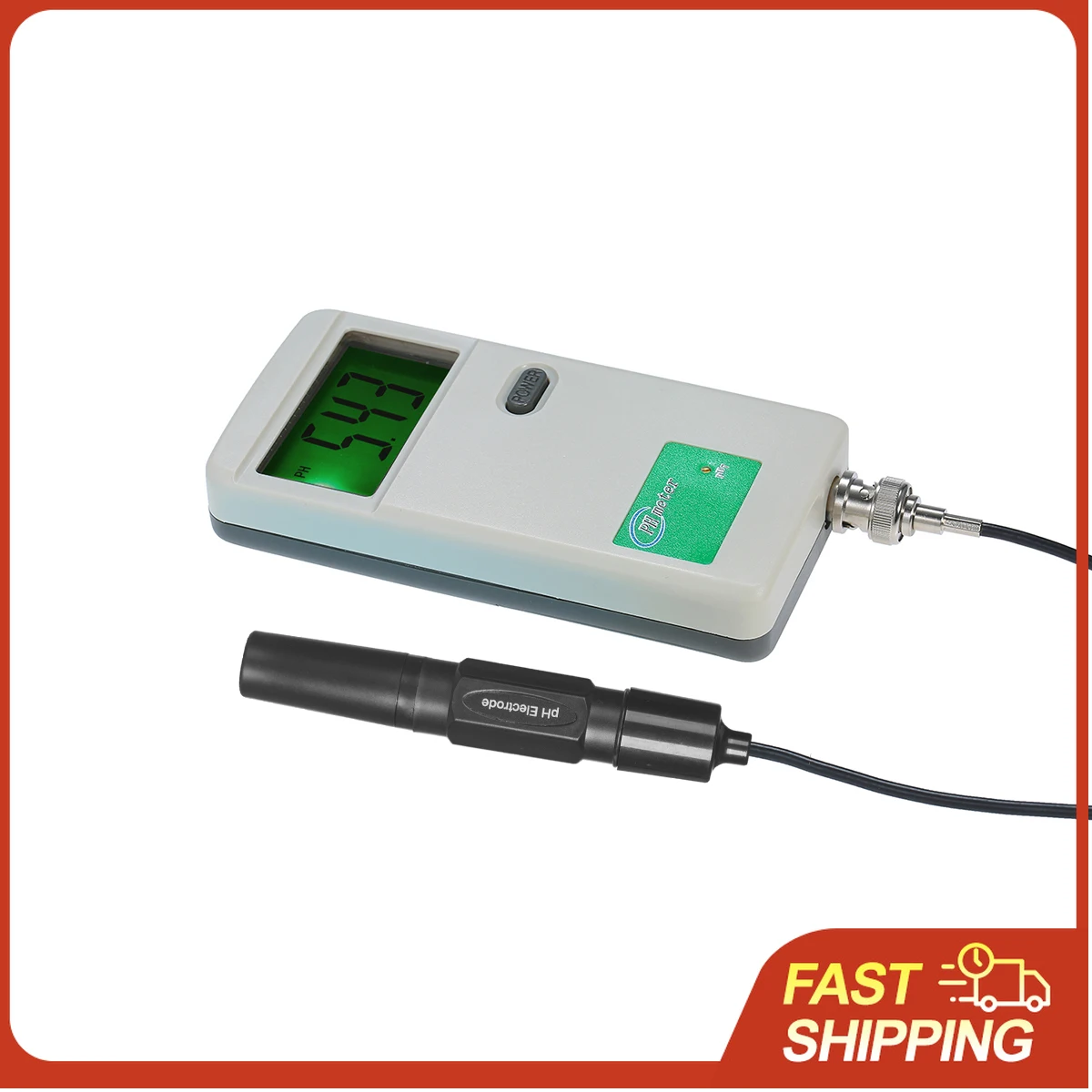 PH Meter High Precision Portable pH Tester Backlight Display Water Quality Tester for Laboratory Drinking Water Hydroponics