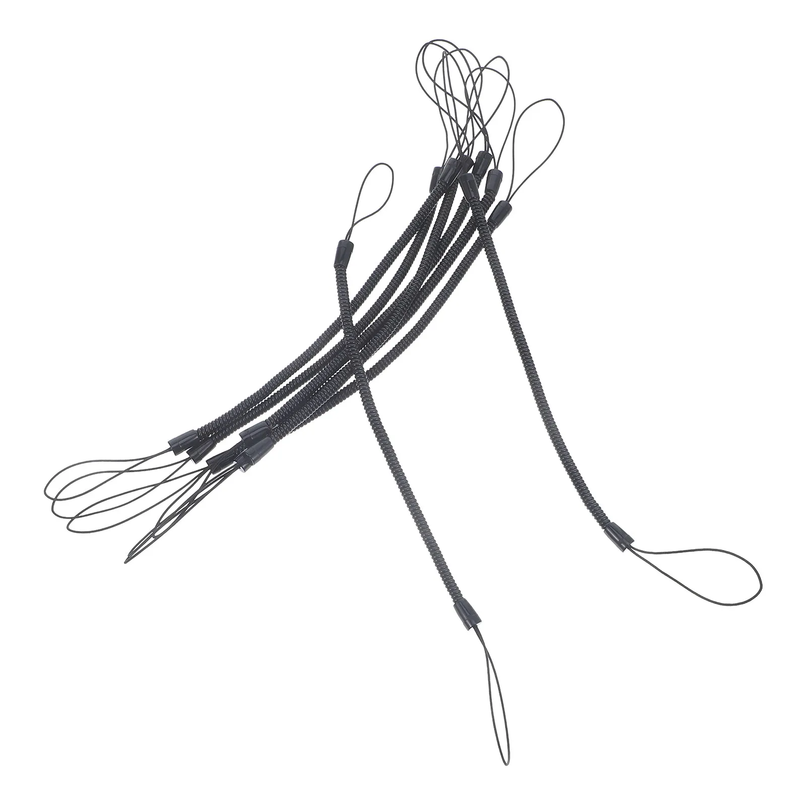 

8Pcs Elastic Stylus Pen Lanyard Spring Rope Anti-Lost Wrist Strap for Touchscreen Stylus Handwriting Pens Tablet Pens Bulk