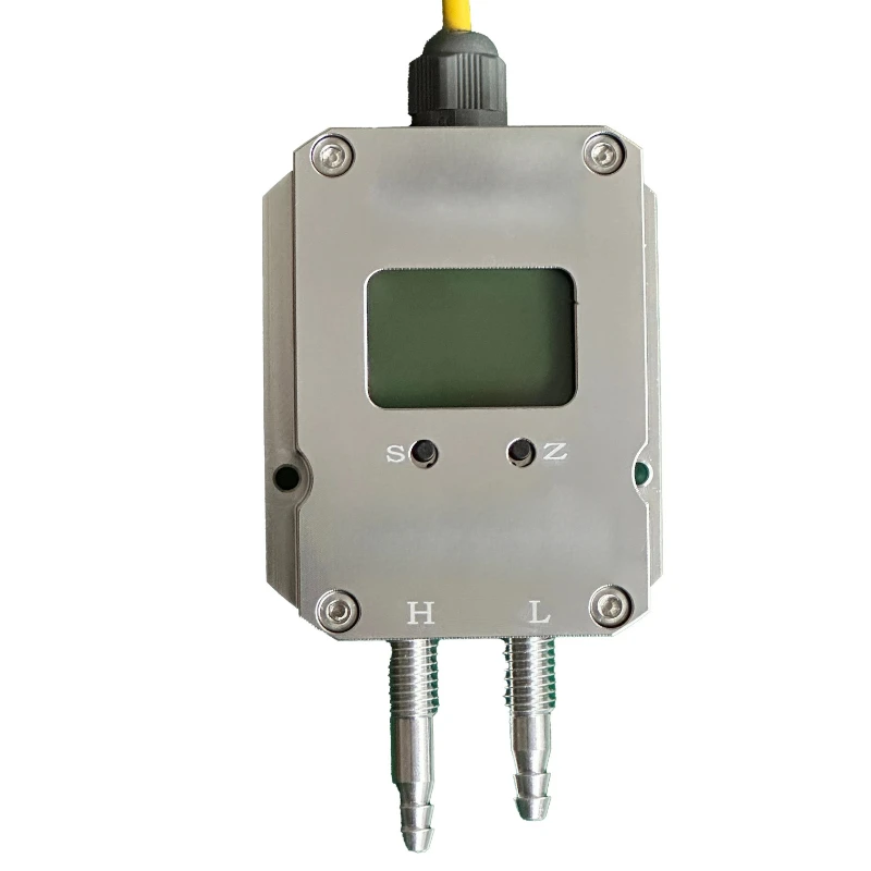 Pressure measuring instrument with aluminum alloy LCD screen, using MEMS technology, IP65 protection grade, accuracy 0.5% FS