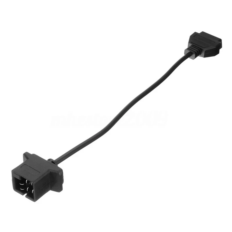 Conector de diagnóstico OBD1 a OBD2 de 6 pines para herramienta de diagnóstico Chrysler OBD2, Cable adaptador, lector de código de escaneo,