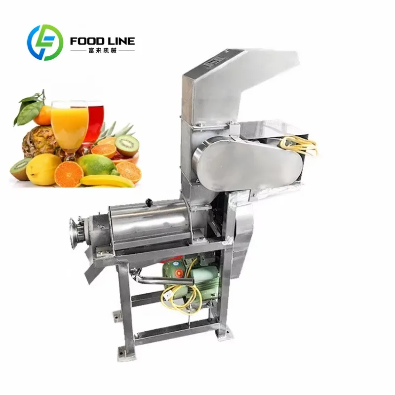 Customized size Factory hot sale juicer guava making machine apple extraction
