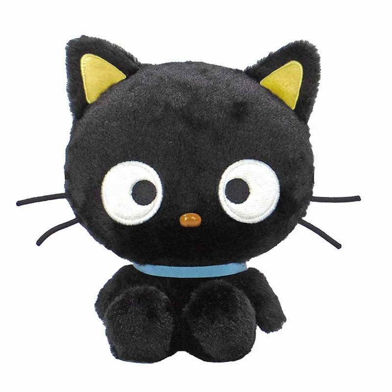 Neuankömmling Sanrio Chococat Plüsch-Schlüsselanhänger mit Karabiner-Clip, Geldbörse und Handtaschen-Zubehör, Anime-Plüschspielzeug für Kinder
