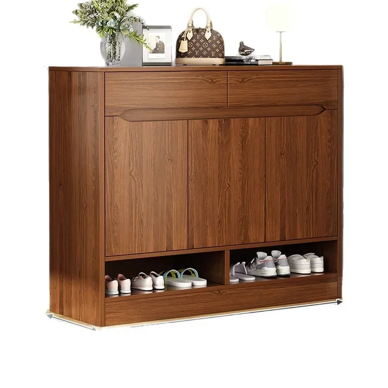 Shoe cabinet Home entrance Indoor new Chinese-style entrance cabinet Home storage cabinet Storage