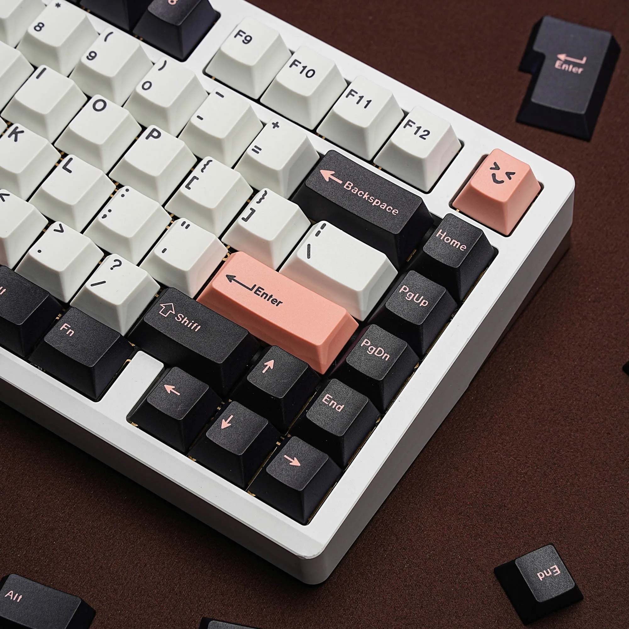 Keycaps PBT Cherry Korean French German Spanish BRPT Hebrew Dye Sub Keycap For Mechanical Keyboard keycaps custom Arabic JP
