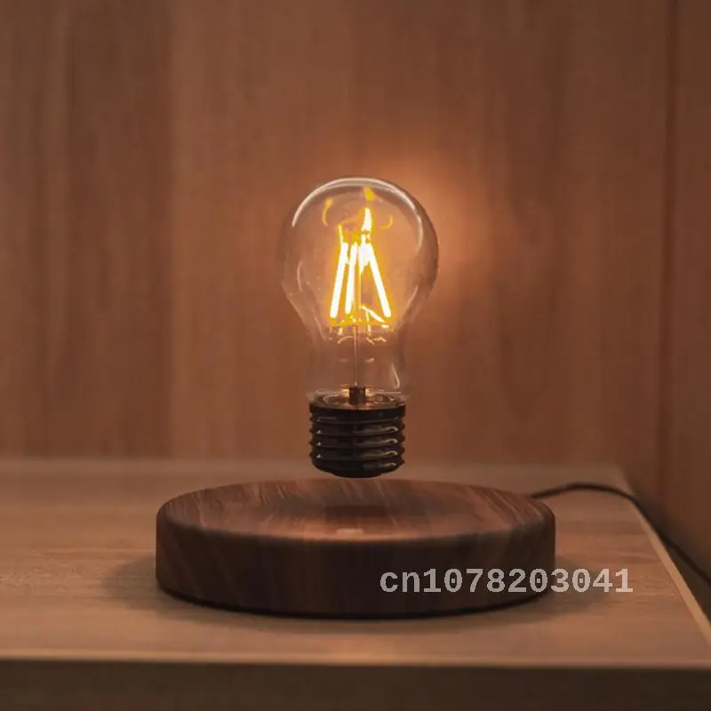 Bedroom Night Light Magnetic Suspension Light Rotating Floating Ball Bedhead Light LED Atmosphere Light Creative Night Light