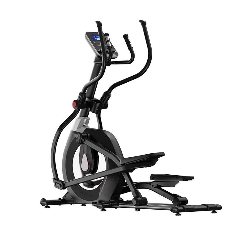 

App-Controlled Gym Elliptical Machine 16 Gear Electric Magnetic Cross Trainer LED Screen Fitness Equipment