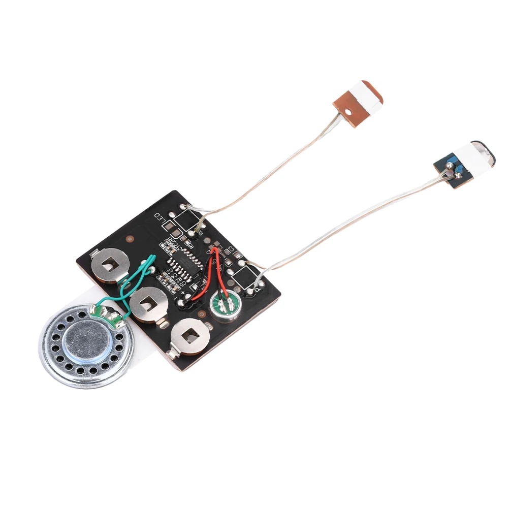 30S Sound Voice Music Recorder Board Photosensitive Sensitive Key Control Programmable Chip Audio Module for Greeting Card DIY