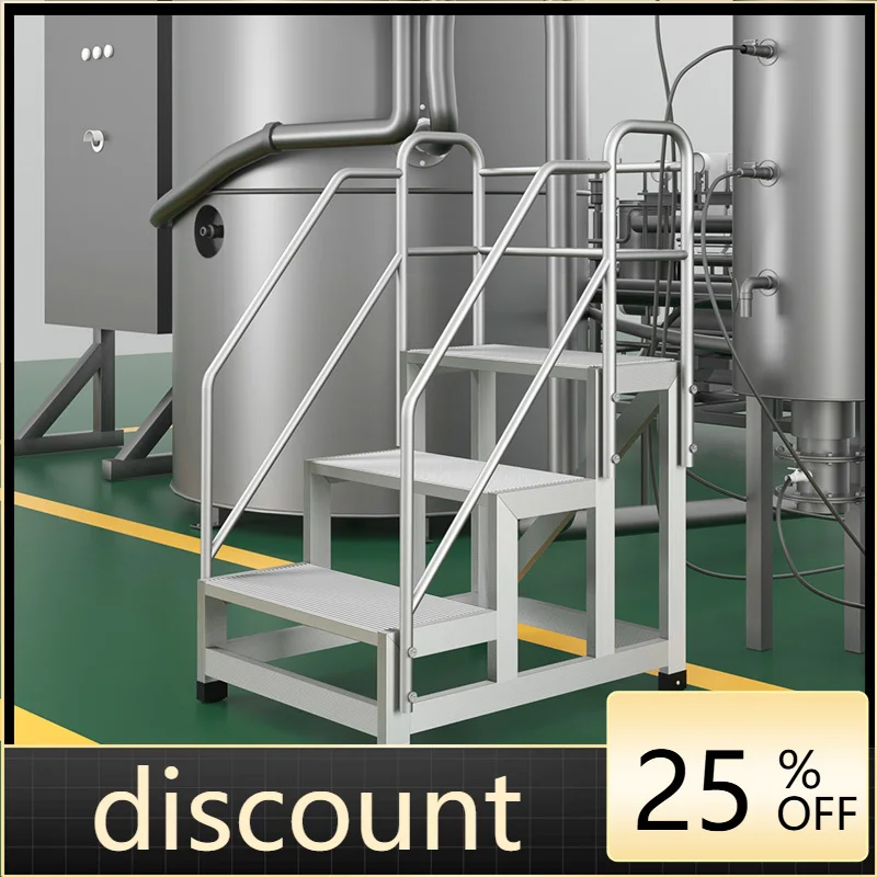 LMM aluminum alloy step ladder industrial step step widen ladder