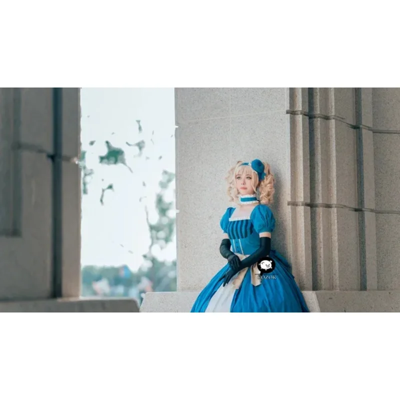 ชุดคอสเพลย์เอลิซาเบธ มิดฟอร์ด ลิซซี่ จากอนิเมะ "นักบุญดำรับพระมิ่งหุ้มพระองค์" รุ่น SS13 ขนาดสั่งตัดได้ ชุดเดรสหรูหราสำหรับงานปาร์ตี้ ชุดเจ้าหญิงครบชุด