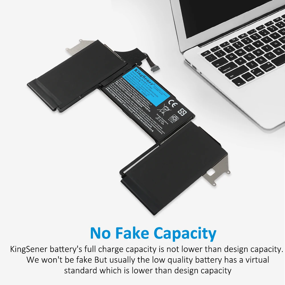 KingSener 49.9Wh A1965 Laptop Battery for APPLE MacBook Air 13" A1932 2018 2019 Year A2179 Early 2020 EMC 3184 EMC3302 020-02455