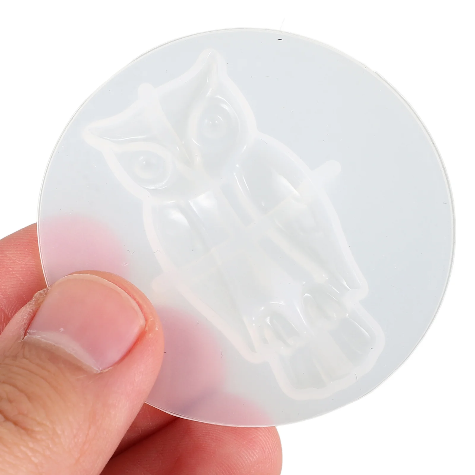 

1Set Crystal Resin Halloween Silicone Mold Ghost Skull Pumpkin Bat Owl Pendant Mold DIY Earring Jewelry Resin Molds Halloween