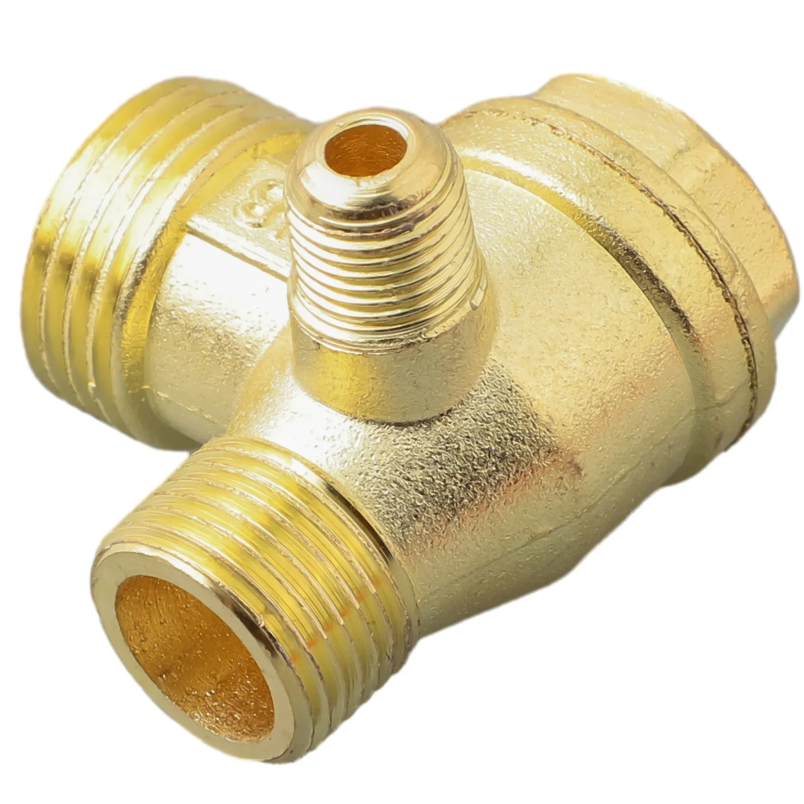 Tube Check Valve 20/16/10mm Diameter Oil Pump Parts Zinc Alloy 2pcs Air Compressor Copper+Aluminum Flared Mouth